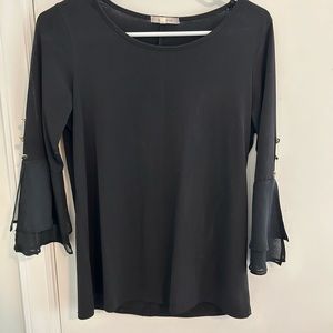 Black dressy top
